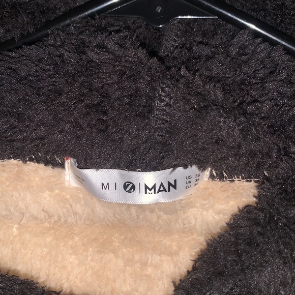 Mens sherpa hoodie basically brand new - Picture 3 of 4